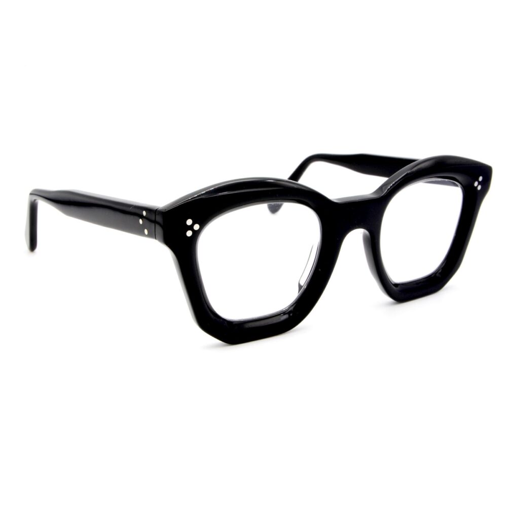Anne occhiali di qualità artigianali squadrati su misura sartoriali occhiali spessi di moda di tendenza di design occhiali da vista da donna